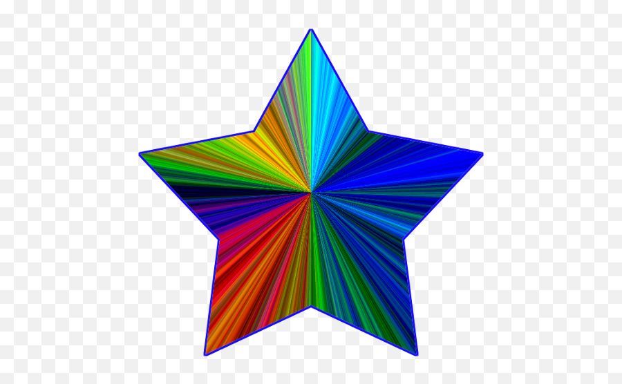 Rainbow Stars Clipart - Rainbow Stars Clip Art Emoji,Star Clipart