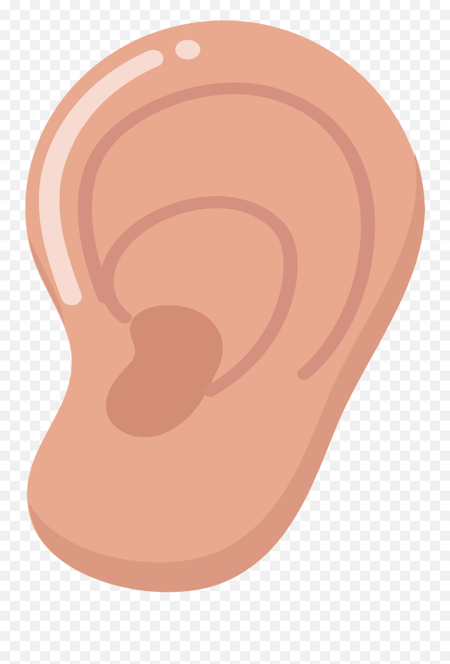 Ear Clipart Free Download Transparent Png Creazilla - Big Emoji,Ear Clipart
