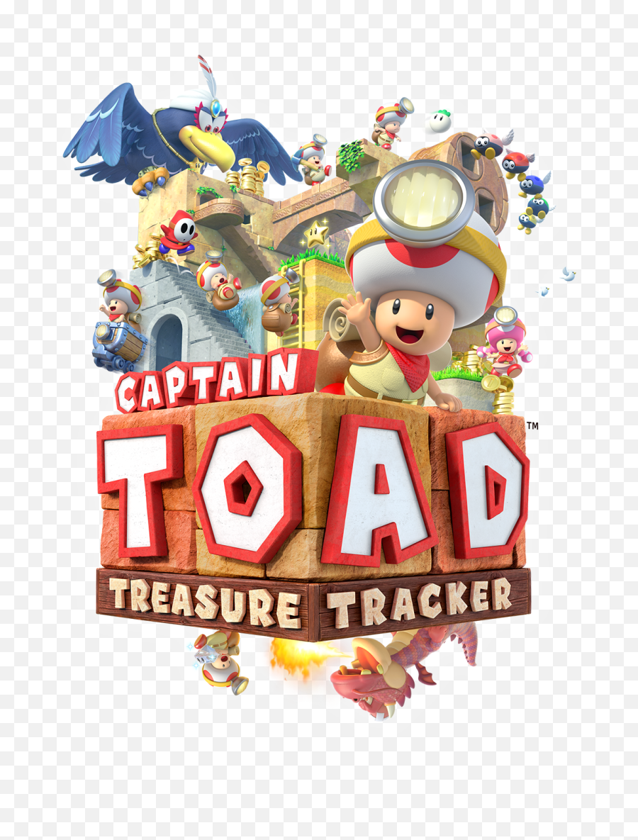 Captain Toad Treasure Tracker Switch - Kapitän Toad Treasure Tracker Emoji,Gamecube Logo