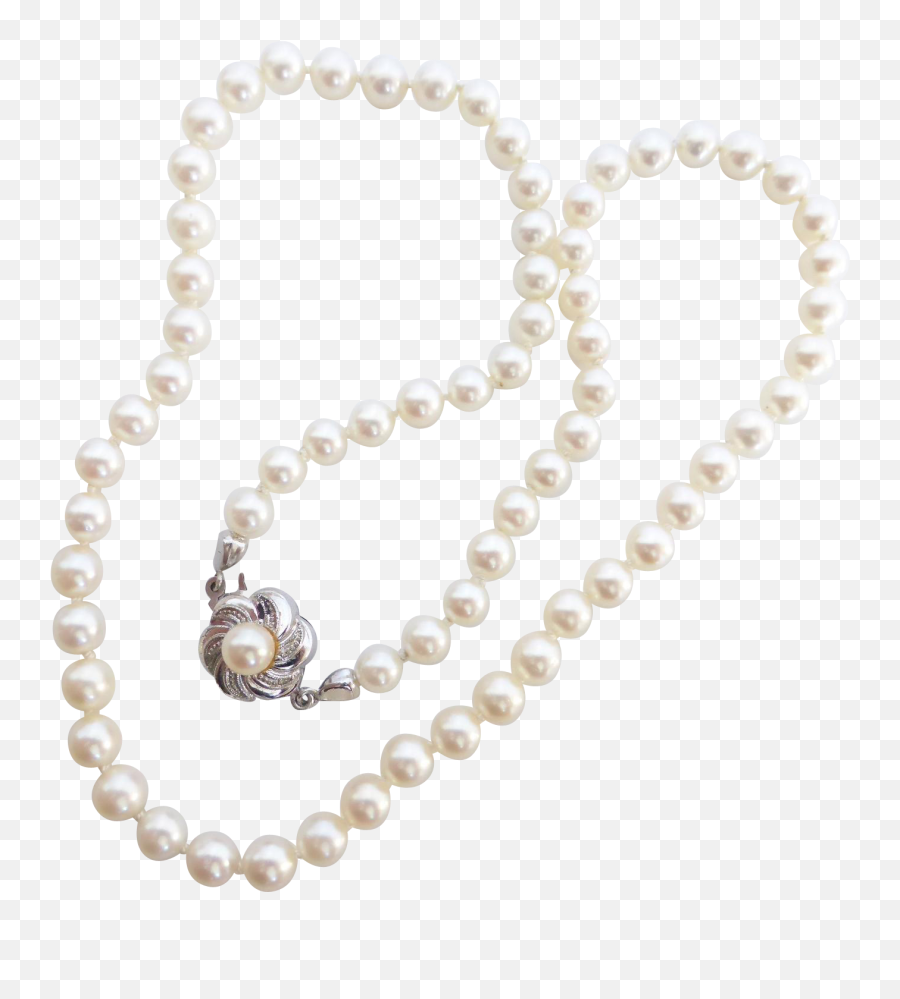 Pearls Clipart Png - Necklace Emoji,Pearls Transparent Background