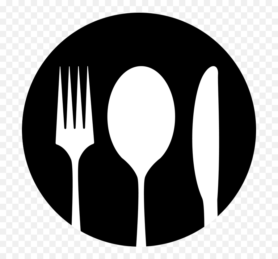 Fork And Knife Silhouette - Clipart Best Clipart Spoon And Fork Png Emoji,Knife Clipart