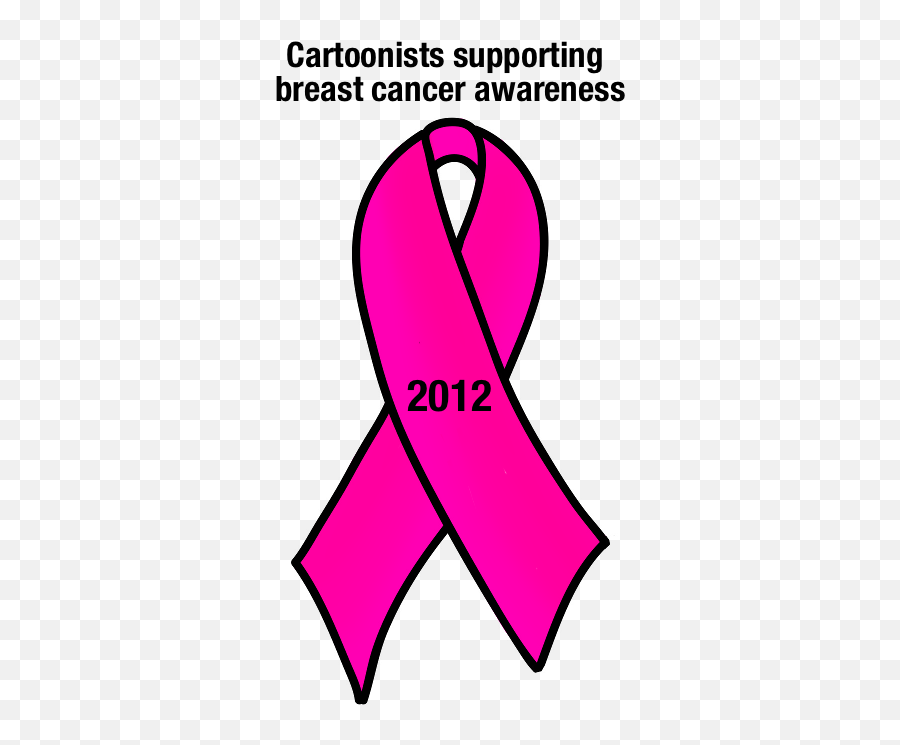 Breast Cancer Pink Ribbon Png - Support Drawing Awareness Dot Emoji,Pink Ribbon Png