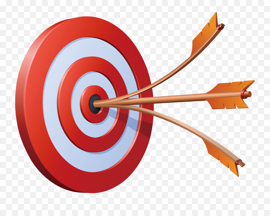 Shooting Target Bullseye Clip Art - Clipart Target Cartoon Emoji,Bullseye Clipart