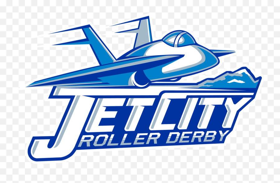 Logo Design - Jet City Roller Derby Emoji,Sports Team Logo Design