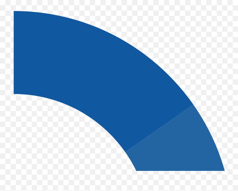 Blue Semi - Circle Perfectserve Inc Clipart Full Size Emoji,Perfect Circle Png