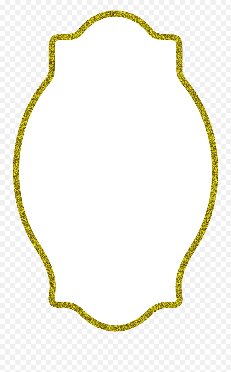 Free Gold Glitter Frame Clipart - Circle Full Size Png Emoji,Gold Frame Clipart