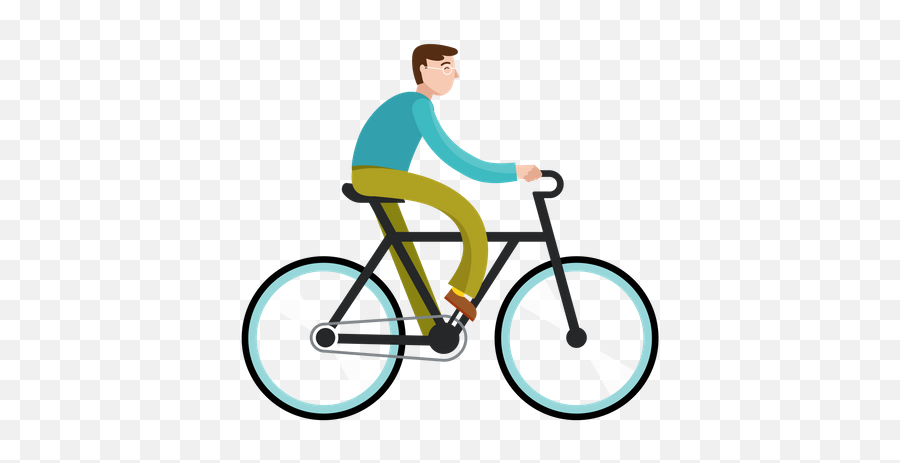 Best Premium Boy Riding Bicycle Illustration Download In Png Emoji,Bicycle Transparent Background