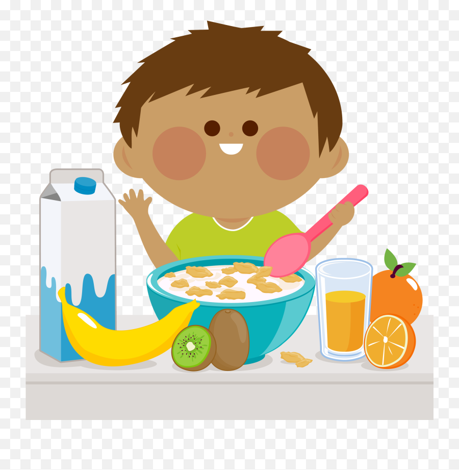 0 Replies 0 Retweets 0 Likes - Boy Eating Cereal Clipart Emoji,Kid Eating Clipart
