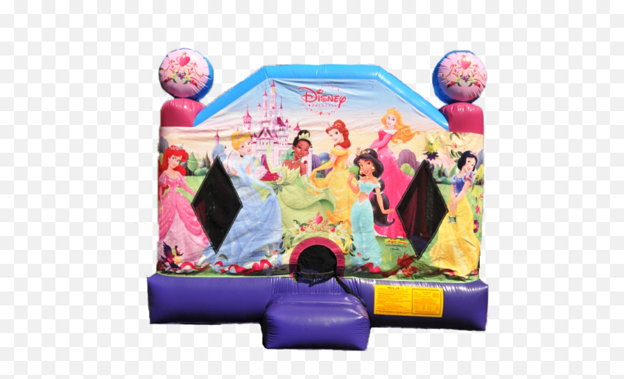 Walt Disney Princess Bounce House Rental Chattanooga Emoji,Princess Castle Png