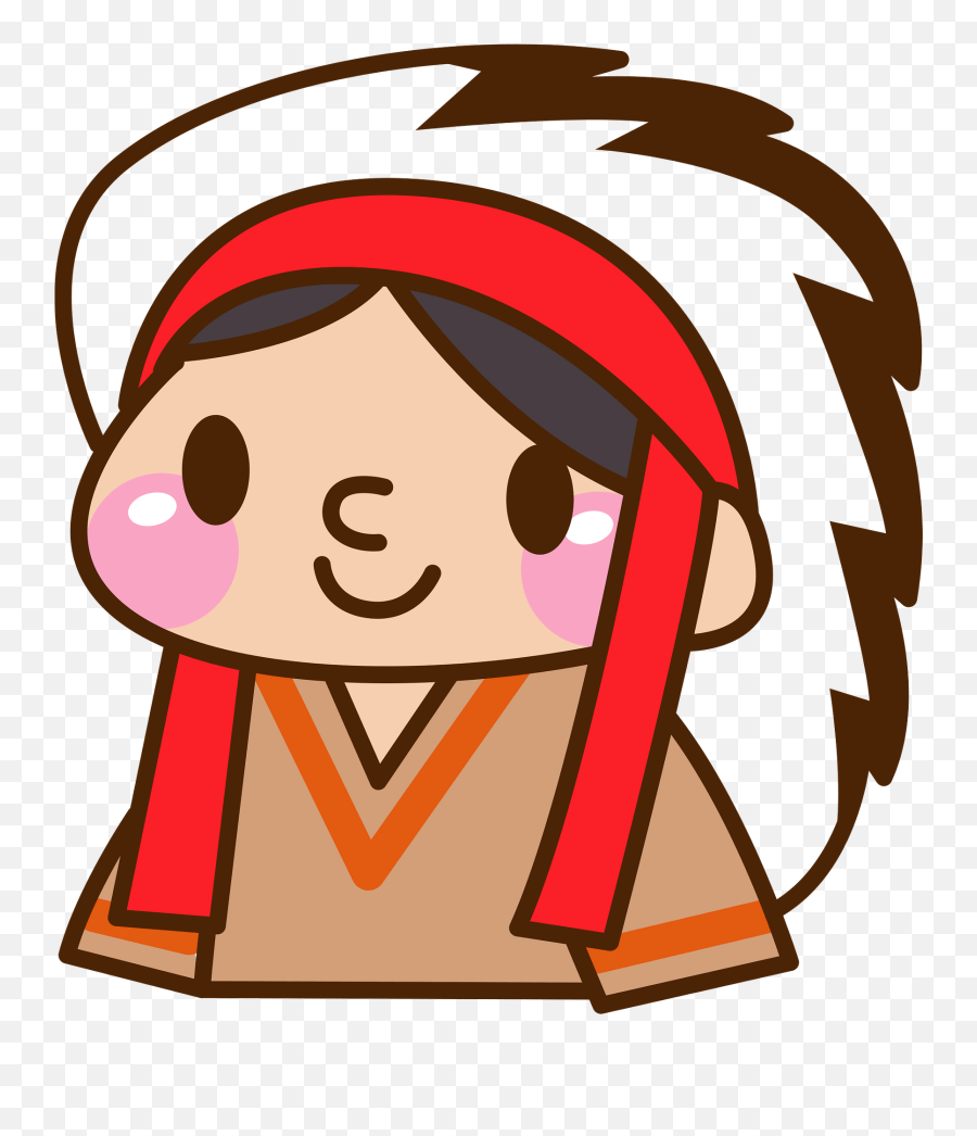 Native American Indian Clipart - Imágenes De Indígenas Animados Emoji,Native American Clipart