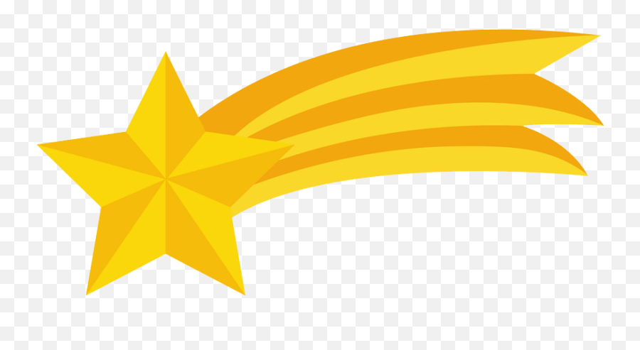 Shooting Star Clipart Transparent - Shooting Star Clipart Emoji,Star Clipart
