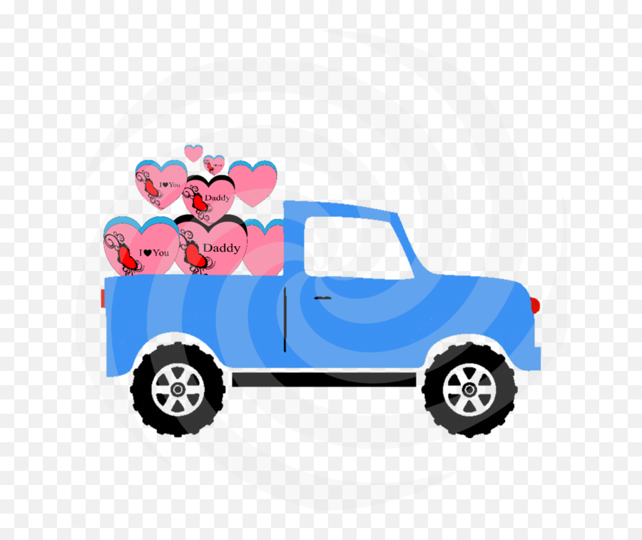 Hearts With Truck 8h - Digital Clipartart Clipgift Cardsbannergift Tagjewelryt Shirtnotebookscrapbook Emoji,Jewelry Clipart