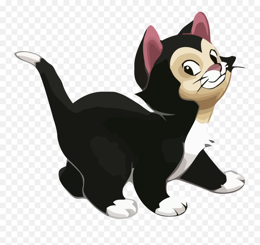 Black Cat Clipart Png Pinocchio Cat - Cat Clipart Png Emoji,Cat Clipart