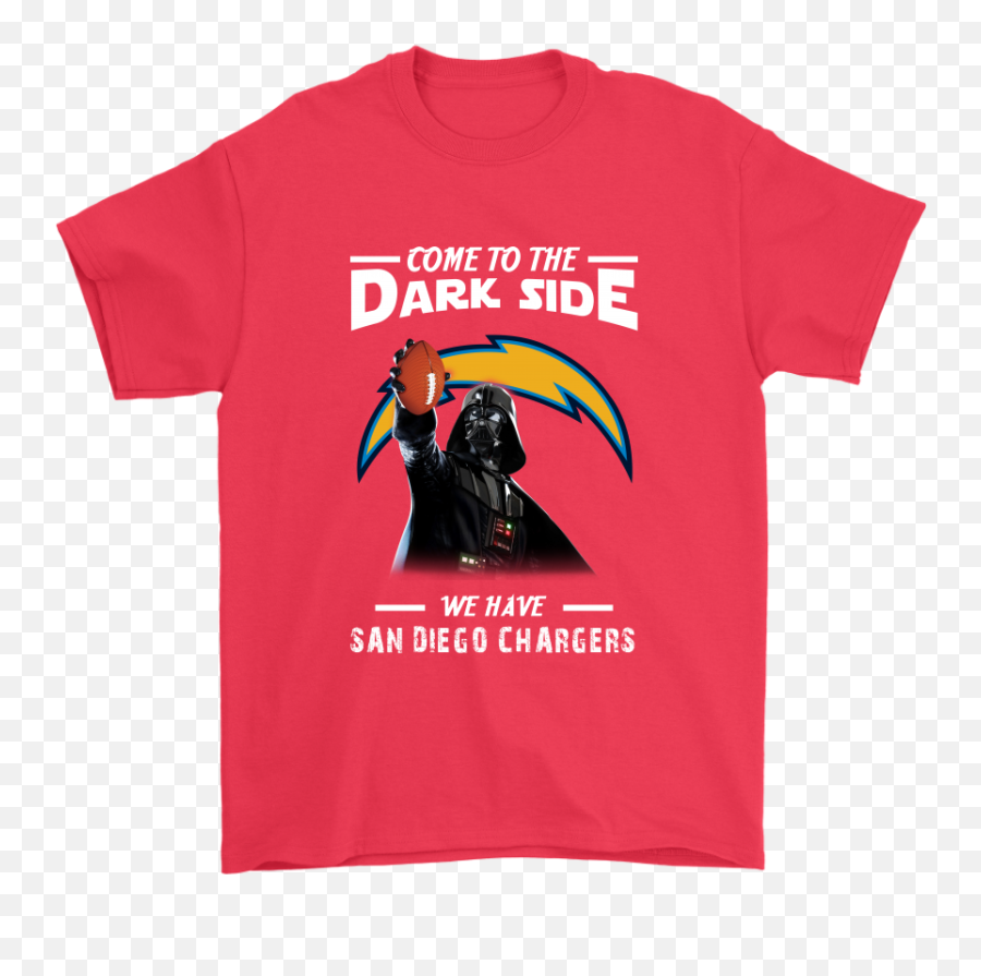 Come To The Dark Side We Have San Diego Chargers Shirts - Darth Vader Emoji,San Diego Chargers Logo