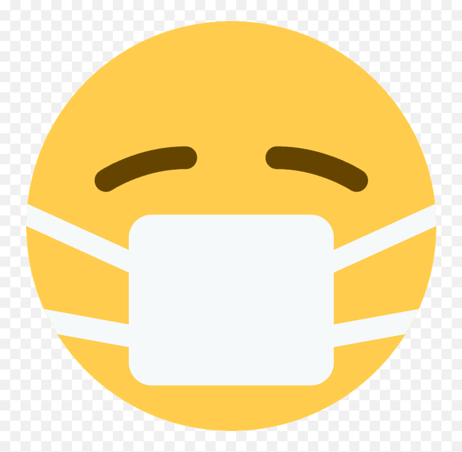 Face With Medical Mask Emoji Clipart - Emojie Masque,Free Emoji Clipart