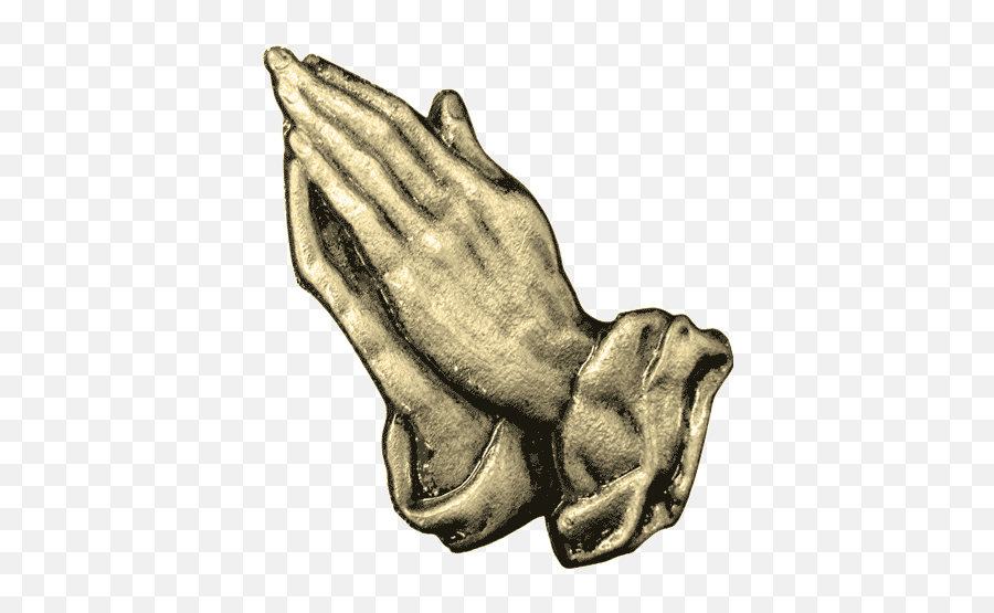 Download Hd Praying Hands Clipart Png - Praying Hand Statue Transparent Background Emoji,Praying Hands Clipart