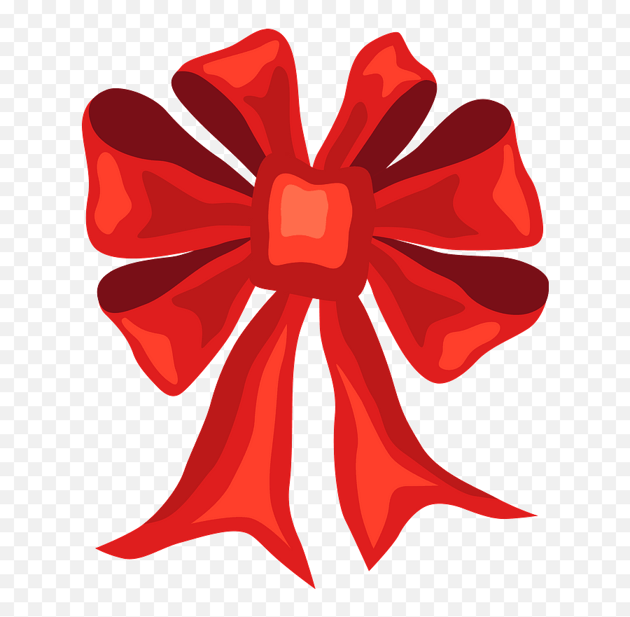 Christmas Ribbon Clipart - Bow Emoji,Ribbon Clipart
