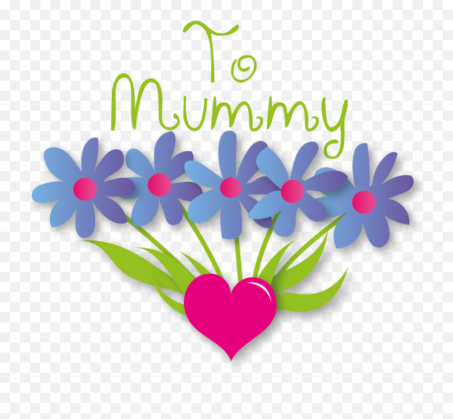 Download Clipart Resolution 13211321 - Flower Happy Mothers Mummy Flower Clipart Emoji,Mother's Day Png