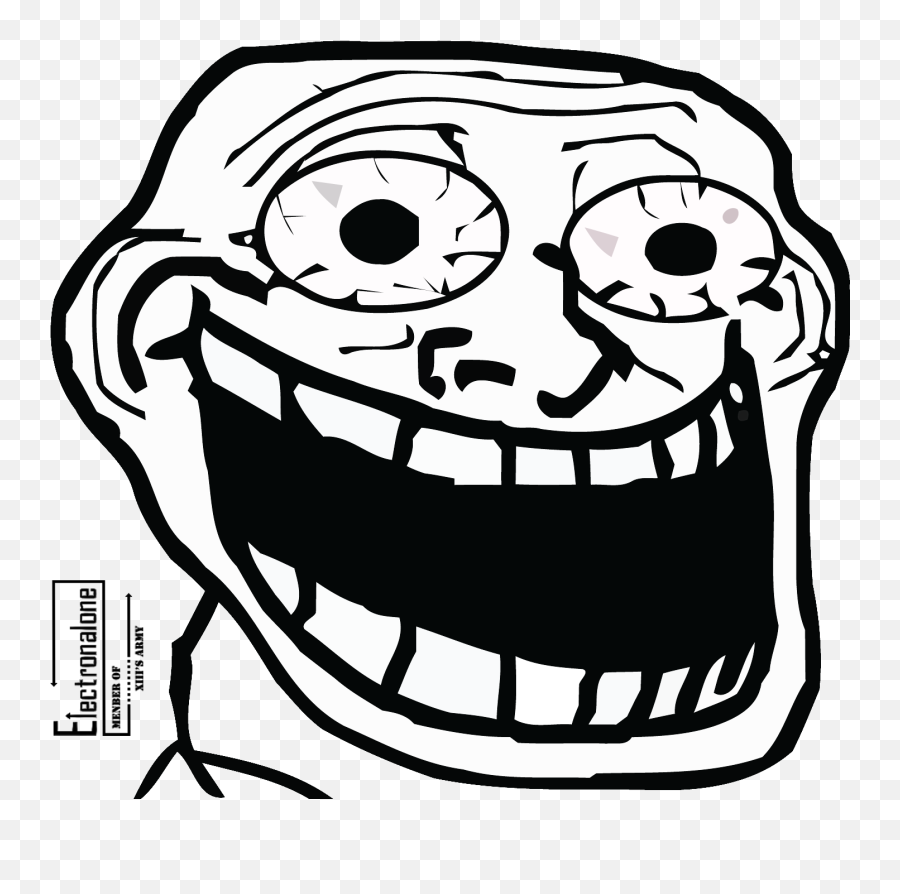 Download And Use Troll Face Clipart Png - Troll Face Png Emoji,Troll Face Png