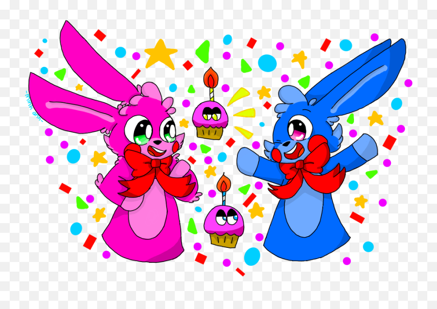 Little Buddies By Sweetmashmellowroom Fnaf Sister Location Emoji,Five Nights At Freddy's Clipart