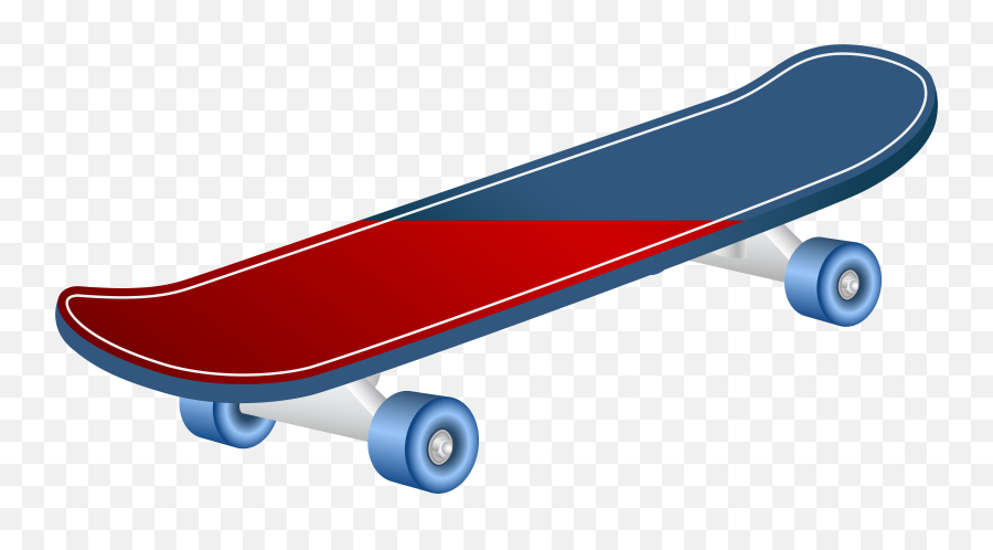 Free Skateboarding Cliparts Download - Skateboard Clipart Emoji,Skateboard Clipart