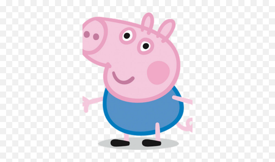 George Pig - George Peppa Pig Emoji,Peppa Pig Png