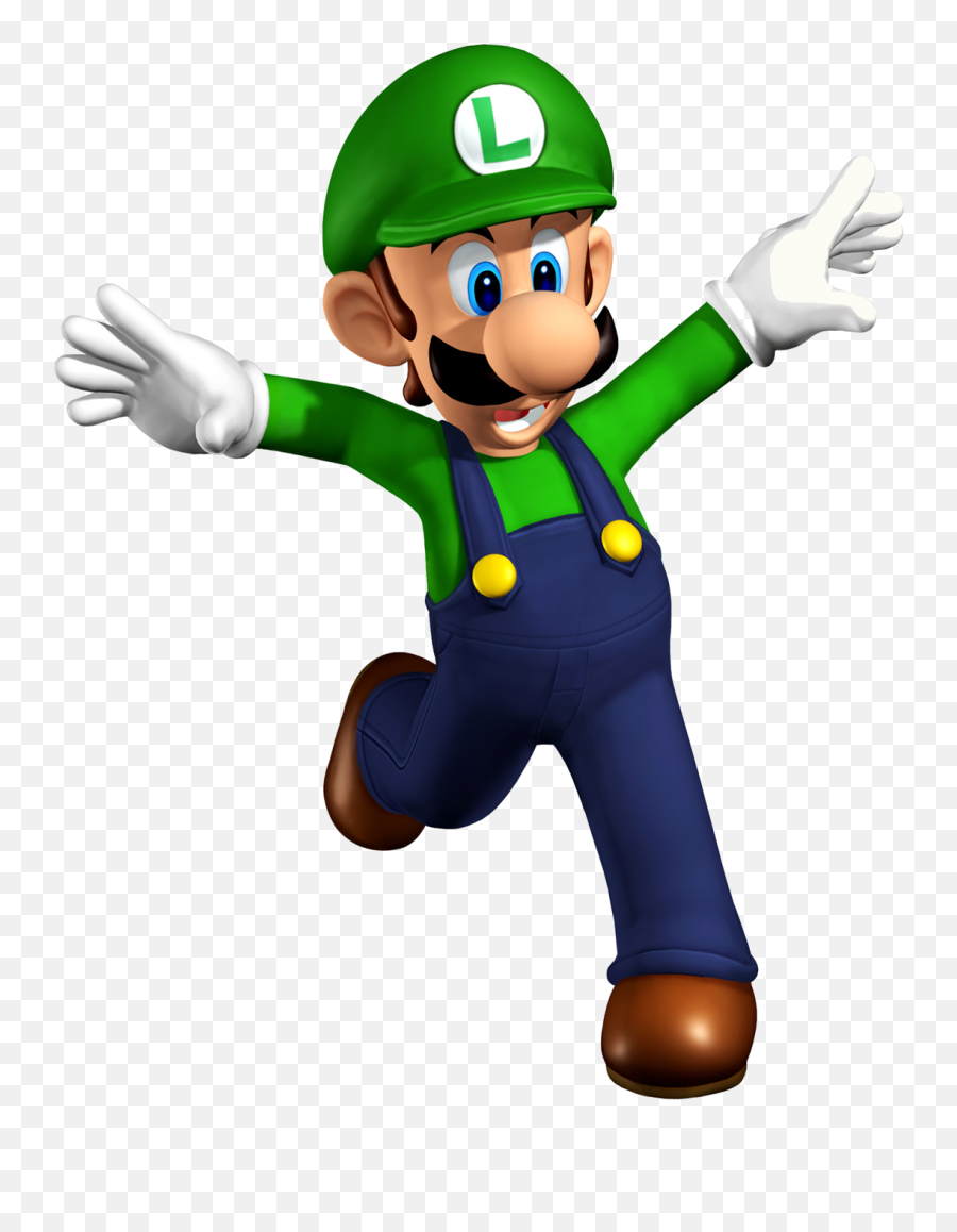Download Super Mario Luigi Png Image - Super Mario Luigi Png Emoji,Luigi Png