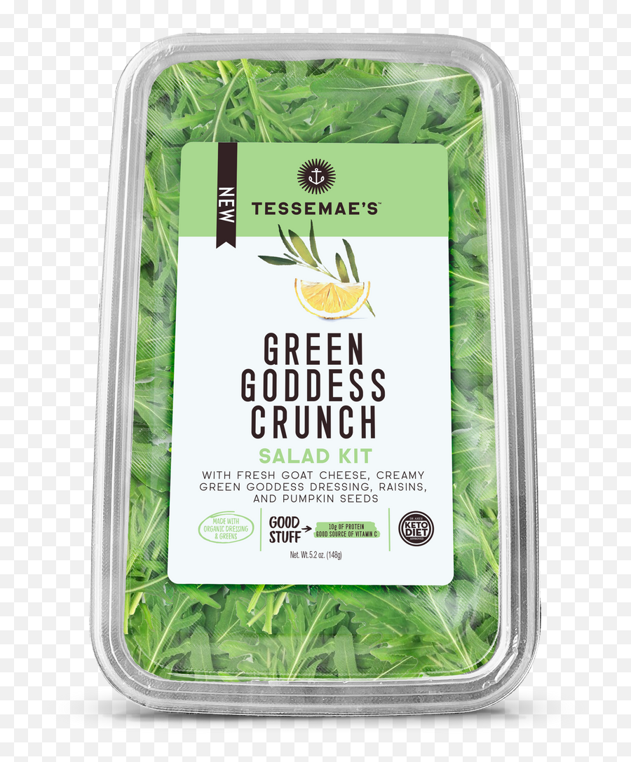 Green Goddess Crunch Salad Kit Emoji,Salad Transparent Background