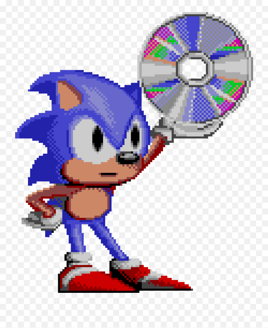 Deebits On Twitter After We Saw The Sonic Cd May 29th Emoji,Sonic Sprite Png