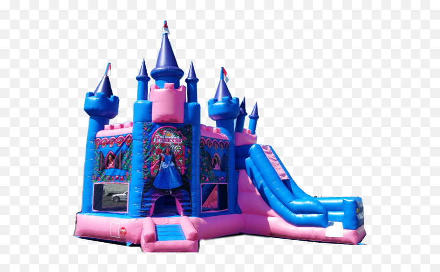 Princess Castle Combo Sacjumps Bounce House Rentals In Emoji,Princess Castle Png