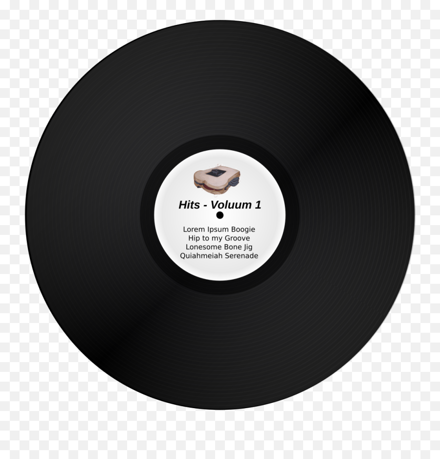 Vinyl Album Png Clip Art - Solid Emoji,Record Clipart