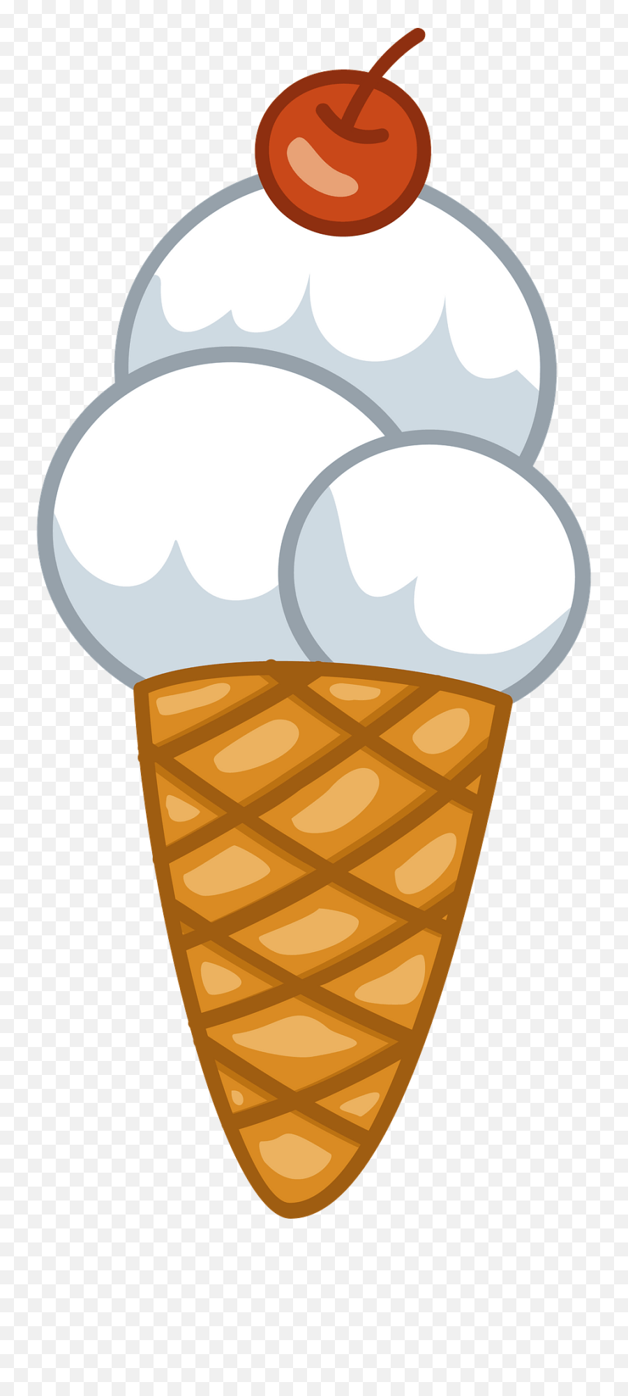 Ice Cream Sundae Clipart Free Download Transparent Png - Cone Emoji,Ice Cream Sundae Clipart