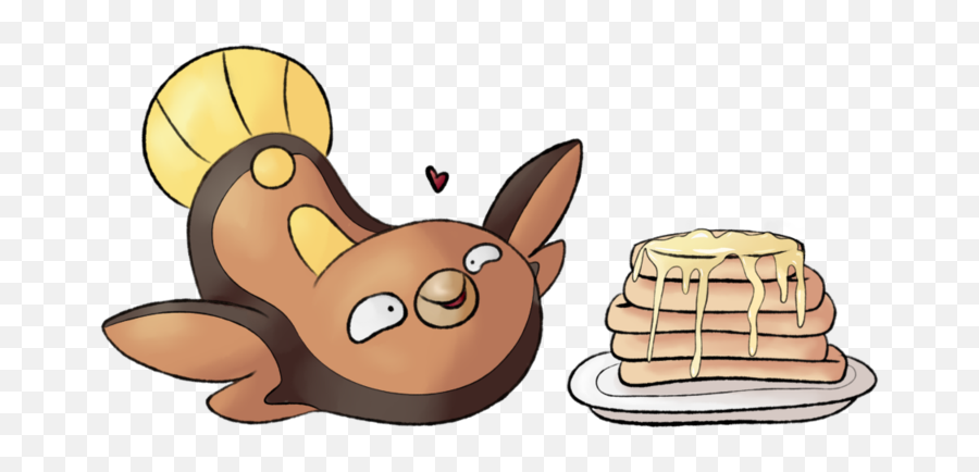Stunfisk Pancake - 800x466 Png Clipart Download Happy Emoji,Pancake Clipart