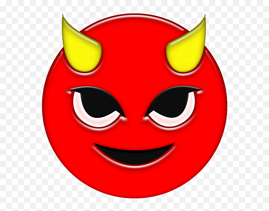 Diablito Devil Emoticon - Free Image On Pixabay Emoticones Diablito Emoji,Devil Emoji Transparent