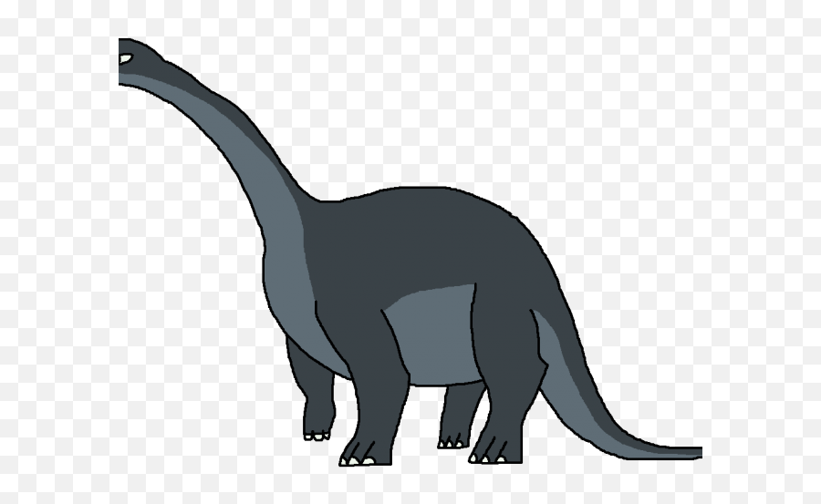 Download Hd Brachiosaurus Clipart Dino - Battle Of Giants Dinosaurs Brachiosaurus Emoji,Dino Clipart