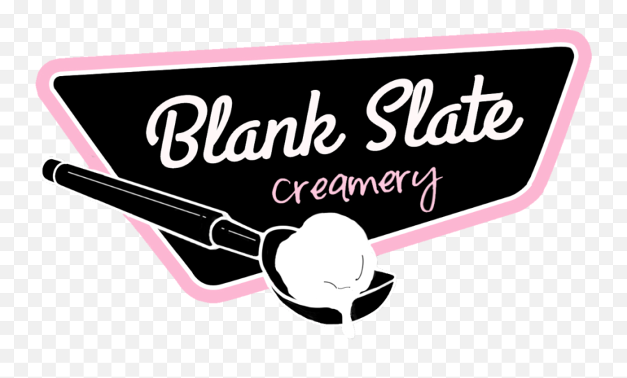 Blank Slate Creamery Emoji,Blank Logo