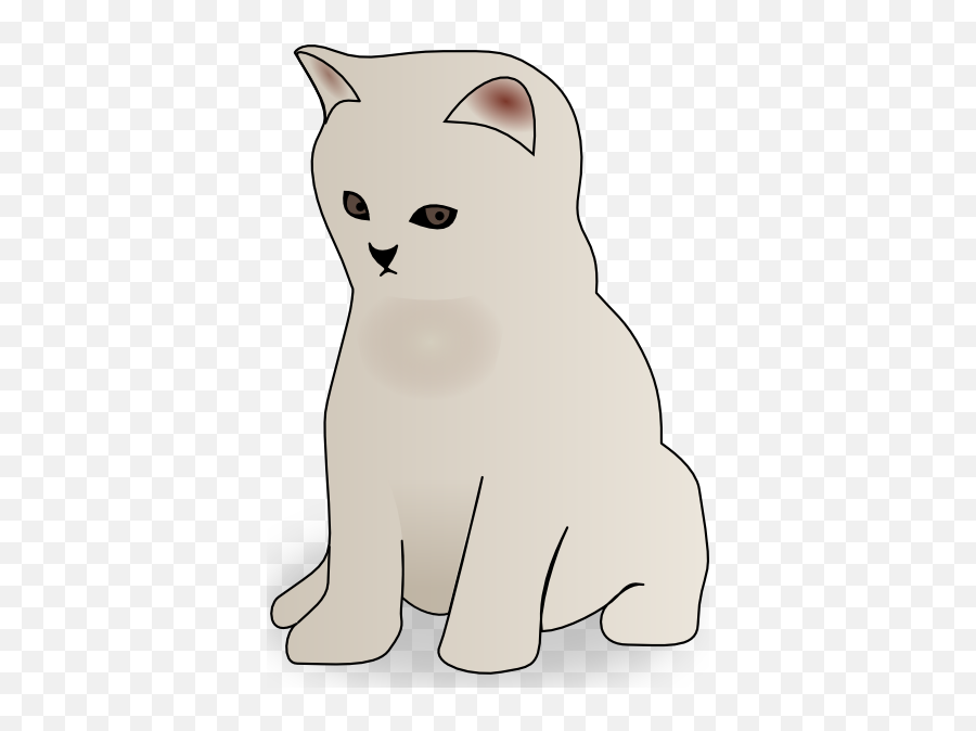 Clipart Cat Free - Tux Paint Cat Stamp Emoji,Free Cat Clipart