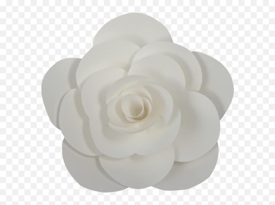 Download White Paper Flower Png Png - Paper Flower Transparent Background Emoji,White Paper Png