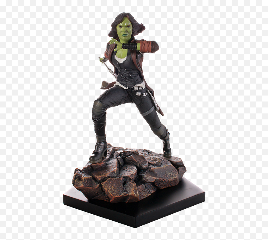 Marvel Gamora Statue - Iron Studio Gamora Emoji,Gamora Png