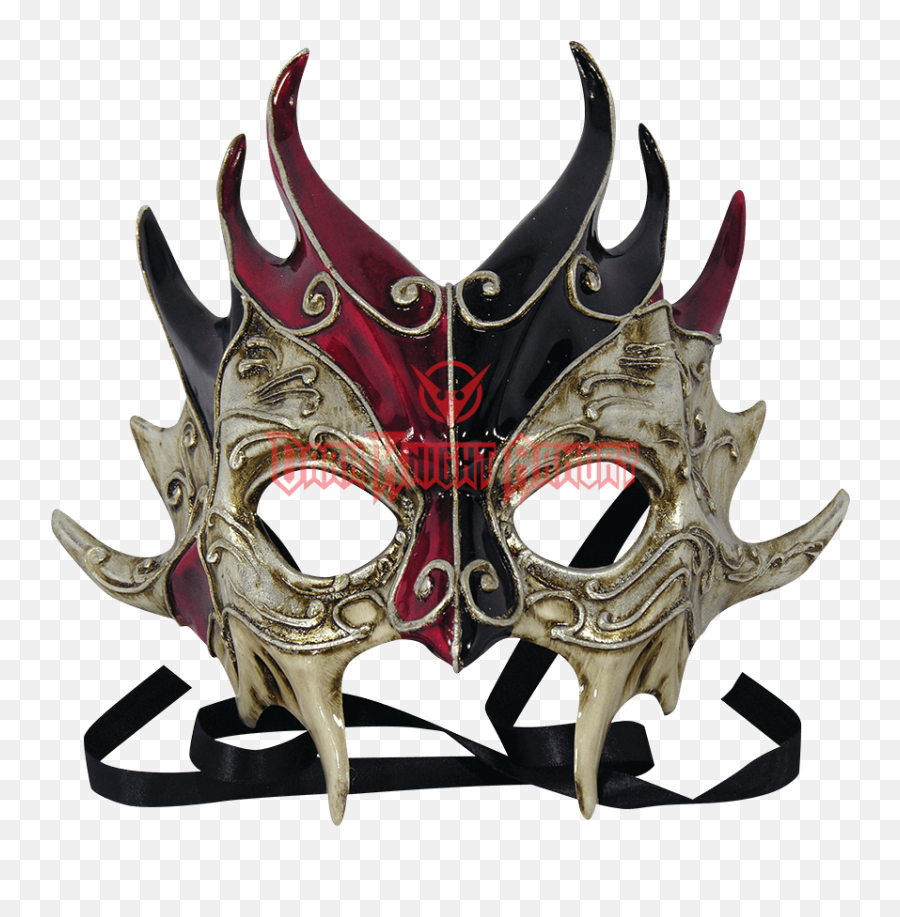 Demon Lord Mask 79447 Transparent Png - Masquerade Mask Template For Men Emoji,Masquerade Mask Transparent Background