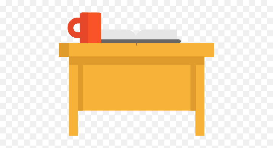 Teacher Desk Vector Svg Icon - Teacher Desk Png Emoji,Desk Png