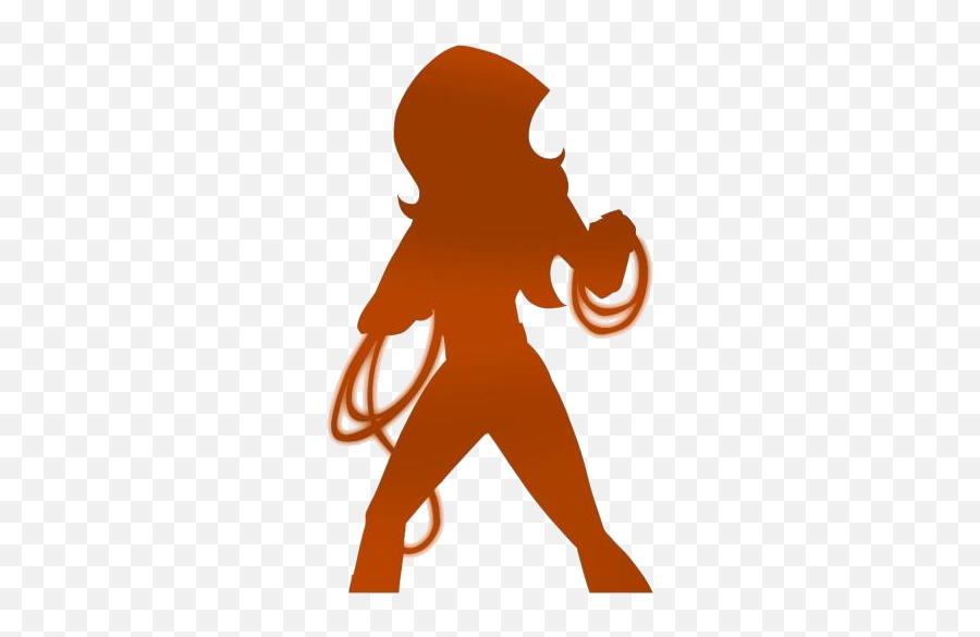 Transparent Wonder Woman Brave Silhouette Png Clip Art Emoji,Brave Clipart