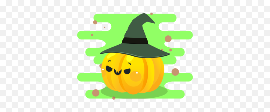 Halloween Mystery Pumpkin Cute Clipart Graphic By Emoji,Cemetery Clipart