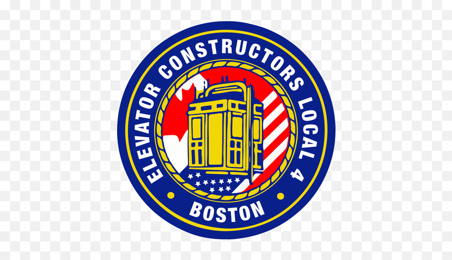 International Union Of Elevator Contractors Local 4 L Boston Emoji,Elevator Logo