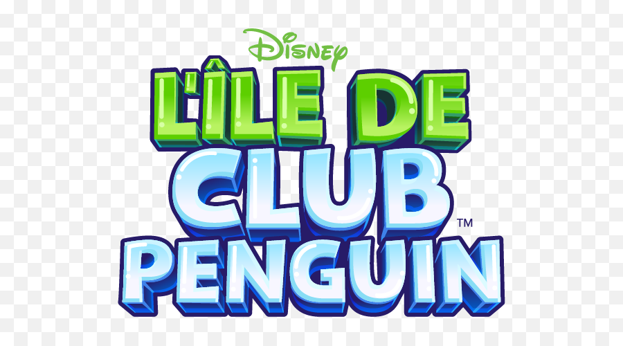 Lîle De Club Penguin Logo - Disney Emoji,Penguin Logo