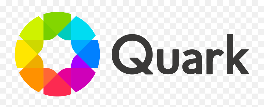 Quark Software Inc Comprehensive Content Lifecycle Emoji,A V Logo