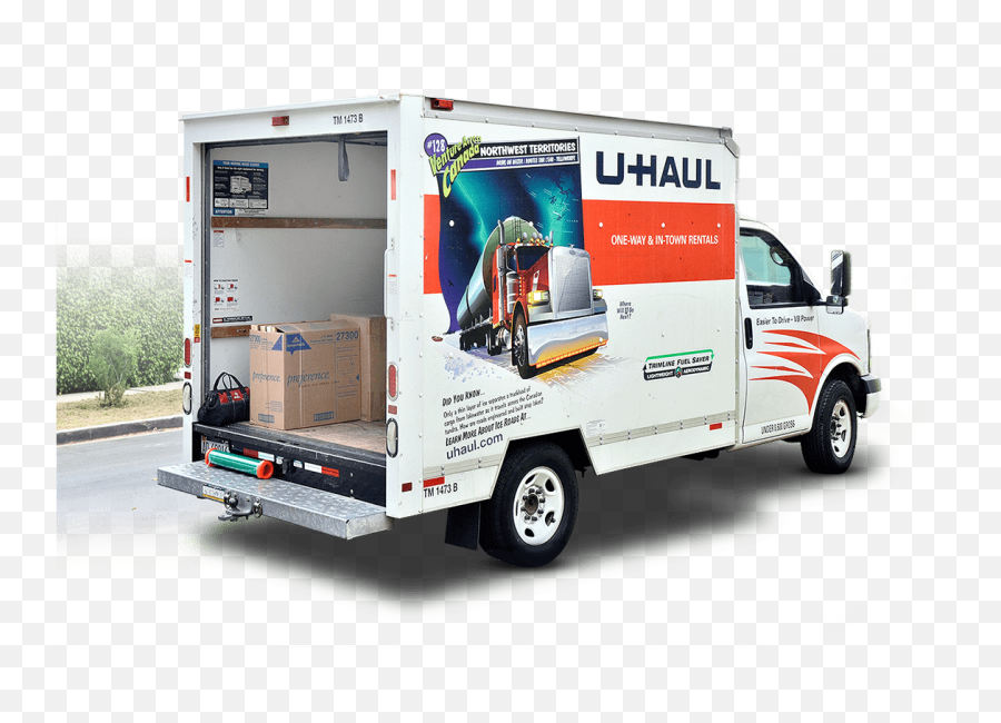 U Haul Truck Full Size Png Download Seekpng Emoji,Moving Truck Png