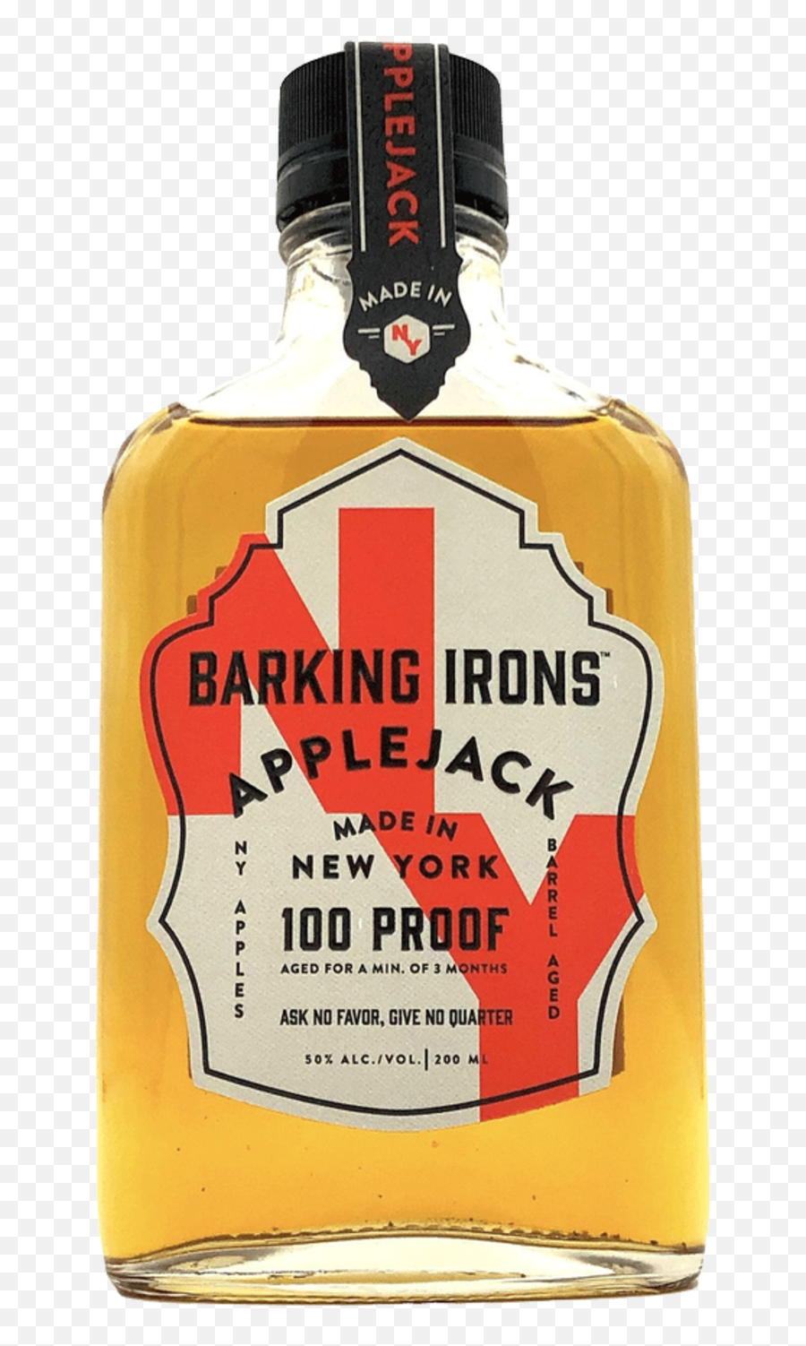 Spirits Barking Irons Applejack 200ml Emoji,Applejack Transparent