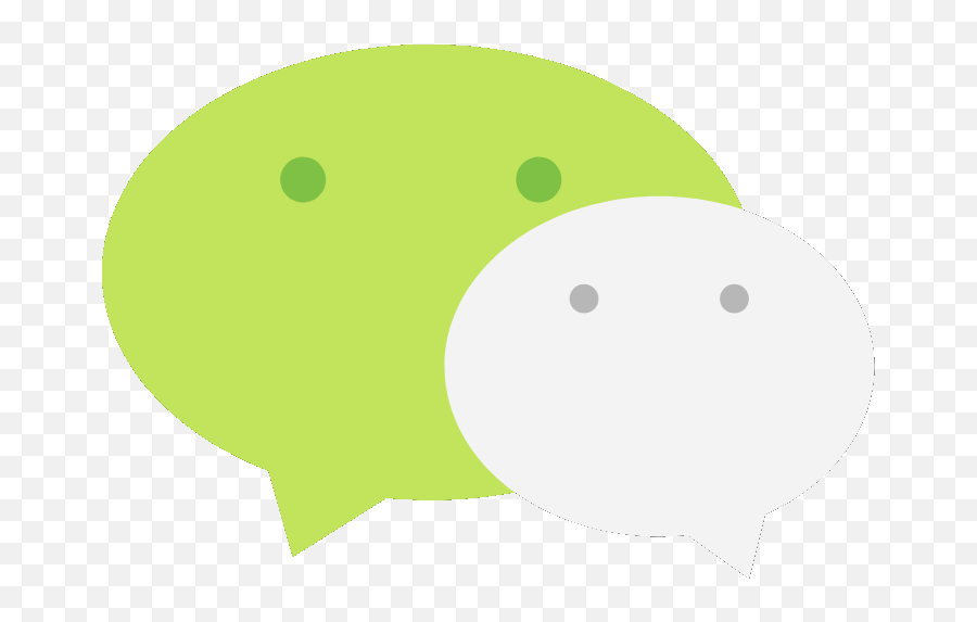 Not Official Wechat Logo - Dot Emoji,Wechat Logo