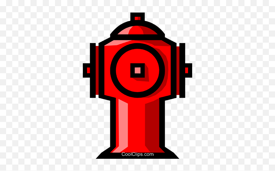 Symbol Of A Fire Hydrant Royalty Free Vector Clip Art - Fire Hydrant Emoji,Fire Hydrant Clipart